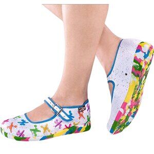 Hot Chocolate Design Chocolaticas Rainbow JAX Mary Jane Flats Shoes EU 41/US 11